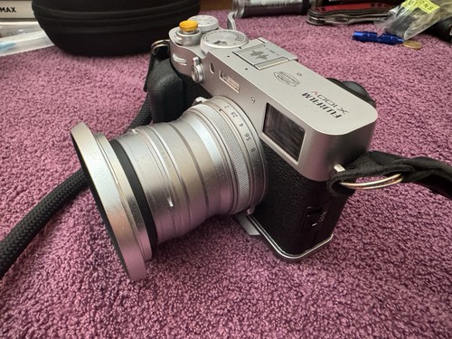 Fuji x100v silver with mm - fuji,