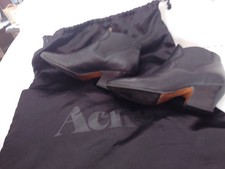 Acne Studios Black Leather