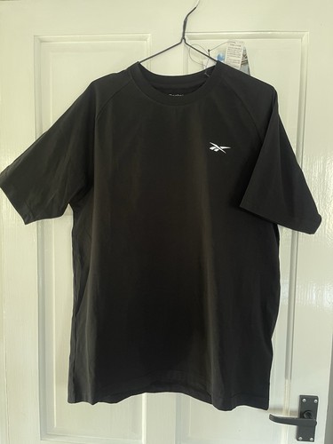Men reebok black shirt - black, t-shirt