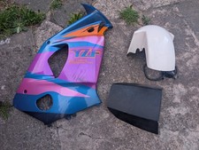 Yamaha Fzr600 R 4jh rear seat cowl front mudguard side fairings headlight switch