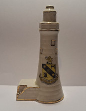 CRESTED CHINA: LOUGHBOROUGH CRESTED LIGHTHOUSE - SHELLEY.
