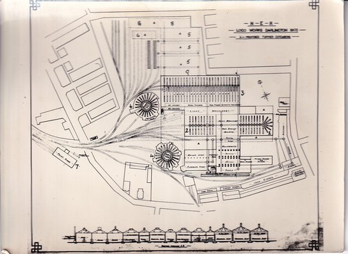 North eastern railway plan - north,