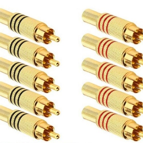 Rca phono male - of, )