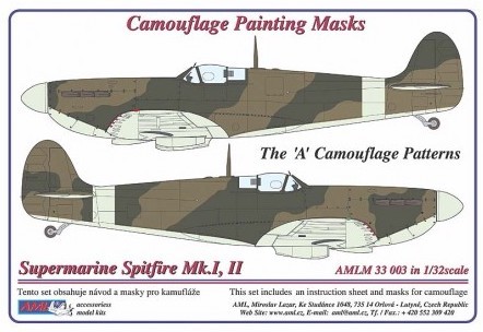 Aml m33003 spitfire ii - spitfire, mk.i/ii