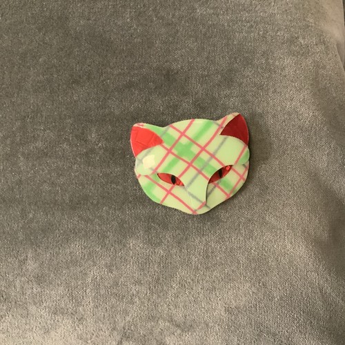 Lea stein genuine brooch cat - lea, brooch.