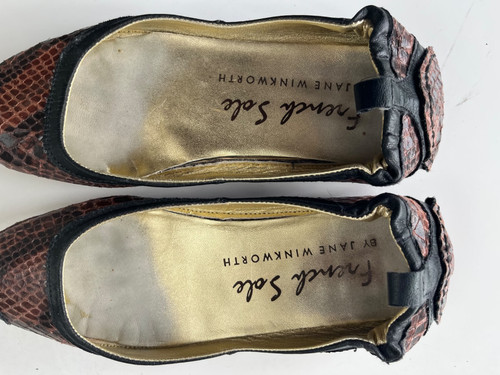 French sole london snakeskin - french,