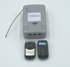 Roller Shutter 230V Electric Motor REMOTE CONTROL & 2 Handsets Garage Doors Neco