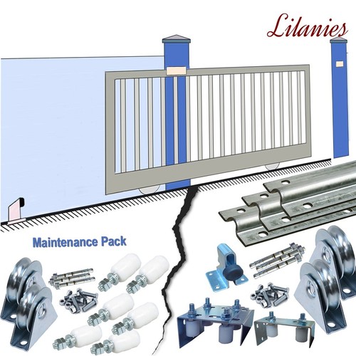 Sliding gate wheel kit 600kg - kit,