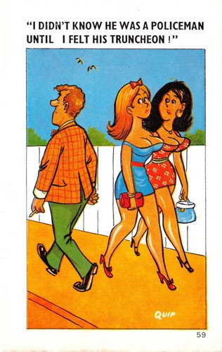 Sapphire comic postcard 59 - sapphire, no