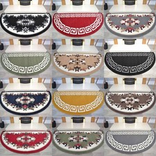 Semi circle fireside rugs - circle,