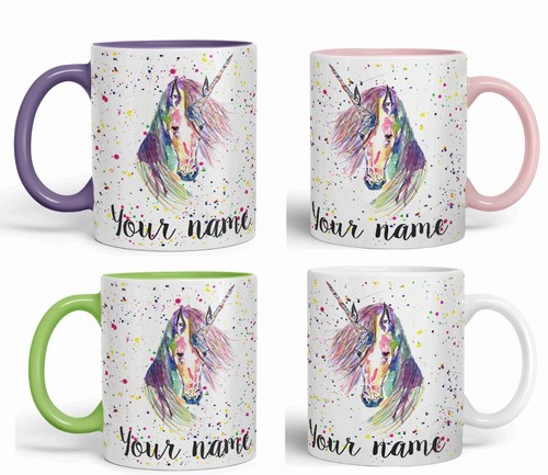 Personalised name unicorn - personalised,