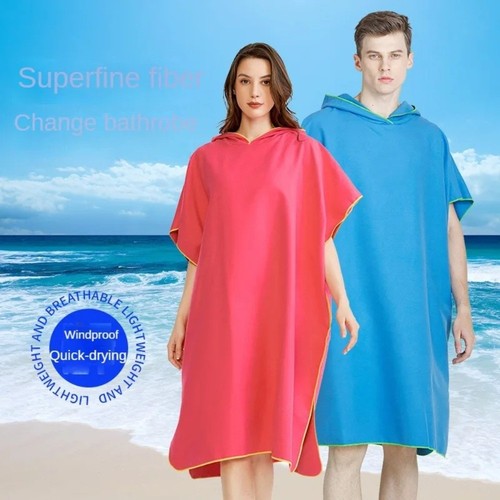 Beach robe towel bath hooded - towel,
