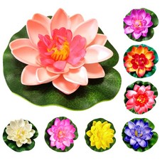 8Pcs Artificial Lotus Flowers