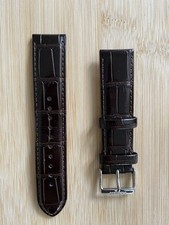 Original Orient Genuine Brown Leather Strap 21mm for Bambino & Open Heart