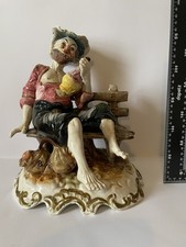 Rare vintage capodimonte tram - rare,