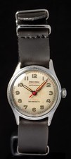 Precimax Helios Militar Men's Manual-Wind Vintage Swiss Watch -- Working