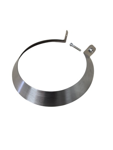 Stove flue pipe finishing - 6",