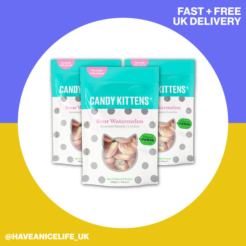 Candy kittens sour - x3,