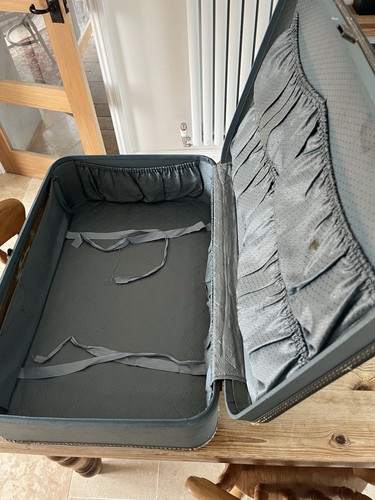 Vintage suitcase 1950s - suitcase, c.1950s