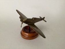 VINTAGE BRASS “SPITFIRE” DESK TOP MODEL