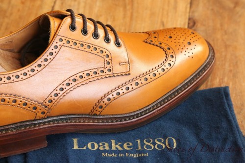 Loake 1880 chester tan brown - loake,