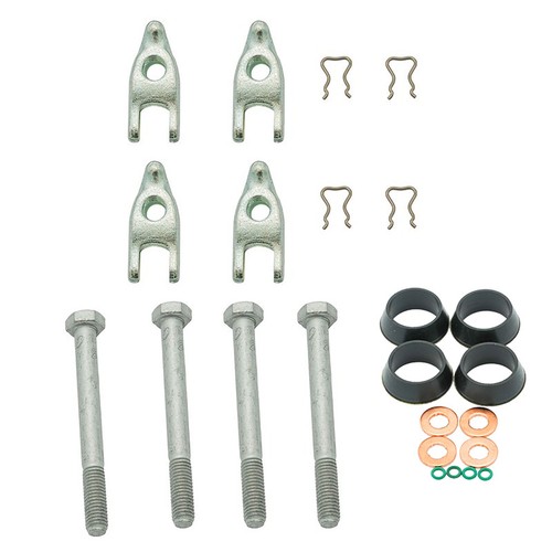 Injector bracket bolt clip - injector, +