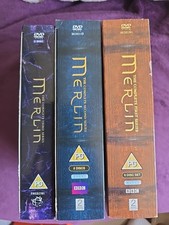 BBC Merlin Series DVD Boxset Complete Collection Seasons 1-3