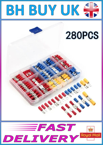 280 insulated wire crimps - 280,