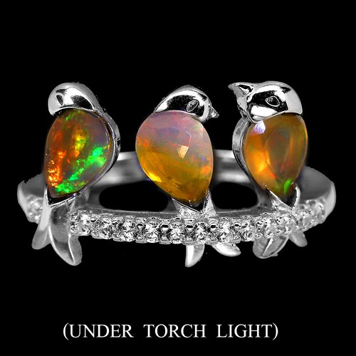 925 sterling silver ring pear - silver,