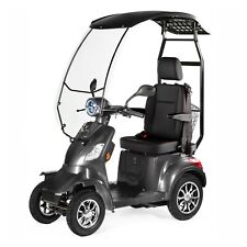 4 Wheel Electric Scooter Faster with Canopy and Adjustable Captain's Seat 1000W