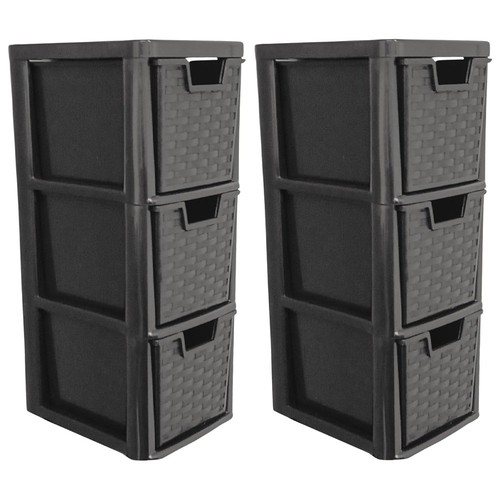 Medium rattan effect - 2x,