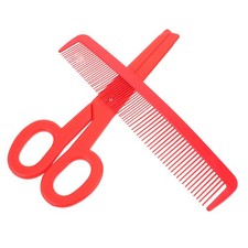  1 Set Giant Clown Comb: Oversized Clown Comb And Scissor Prop For Halloween