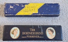Vintage 2x Boxed M .Hohner