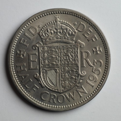 1953 queen elizabeth - queen, half