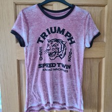 GENUINE Triumph Speed Twin  T-shirt  Ladies S