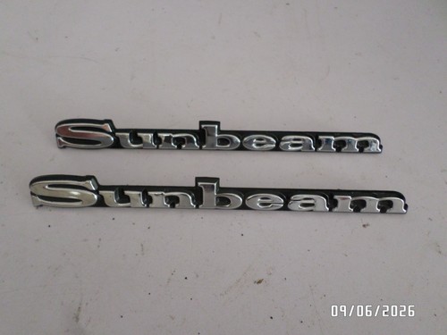 Sunbeam badges rootes - badges, x2