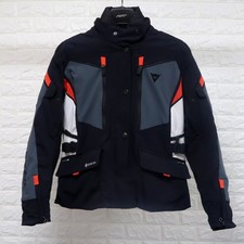 Dainese Ladies Carve Master 3 Motorcycle Jacket - Black / Ebony / Lava Red - 18