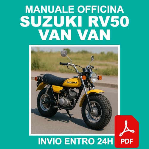 Workshop manual suzuki - manual, rv50
