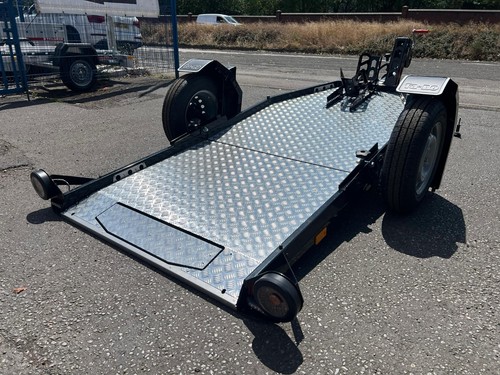 Motorcycle folding trailer - motorcycle,