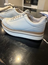 Zara Beige Ladies Shoes Size 4