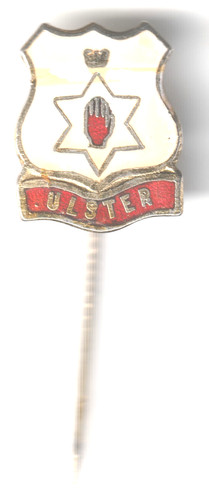 Ulster stick pin lapel badge - ulster,