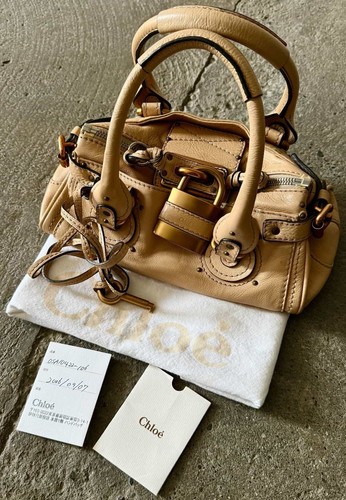 Chloé paddington mini tan - mini,