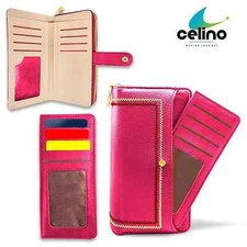 Ladies PU Leather Wallet Large