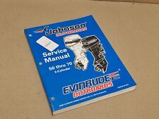 Johnson Outboards Evinrude 50 Thru 70 3-Cylinder Service Manual 1997 520208 USA