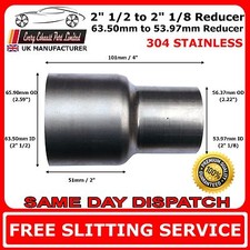 63mm to 54mm Stainless Steel