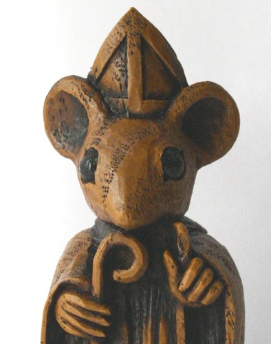 Church mouse bishop - church,