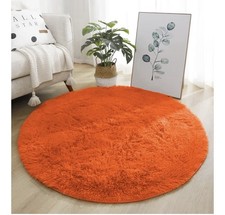 Oxford plain shaggy - orange, rug