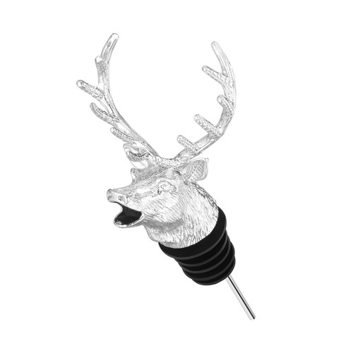 Deer stag head wine - deer,