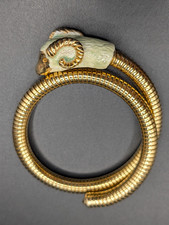 Unique Vintage Enameled Rams
