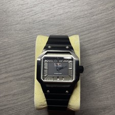 Breil Milano Black Stainless Steel Swiss BW0441 Watch working. 